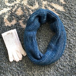 Dark Teal Infinity Scarf